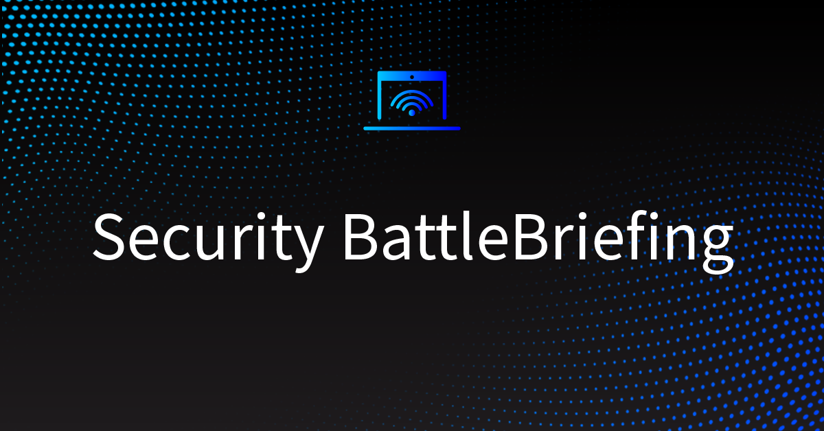 BattleBriefing: Security