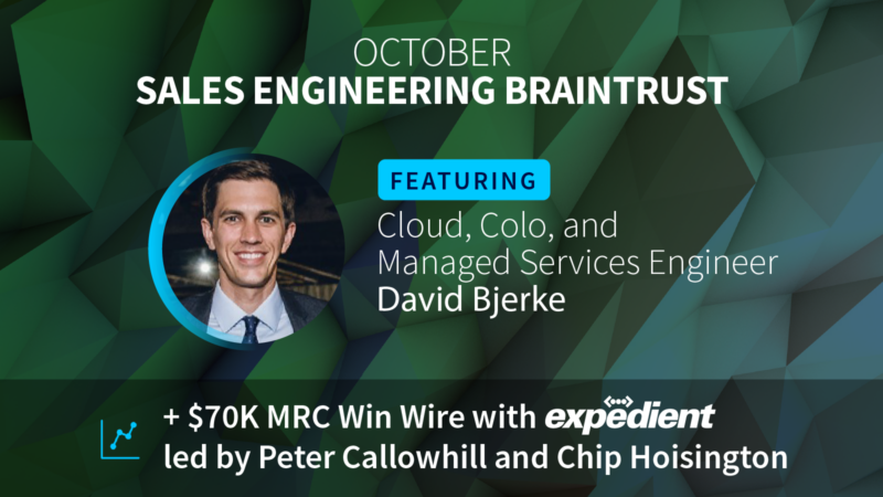 October Sales Engineering Braintrust